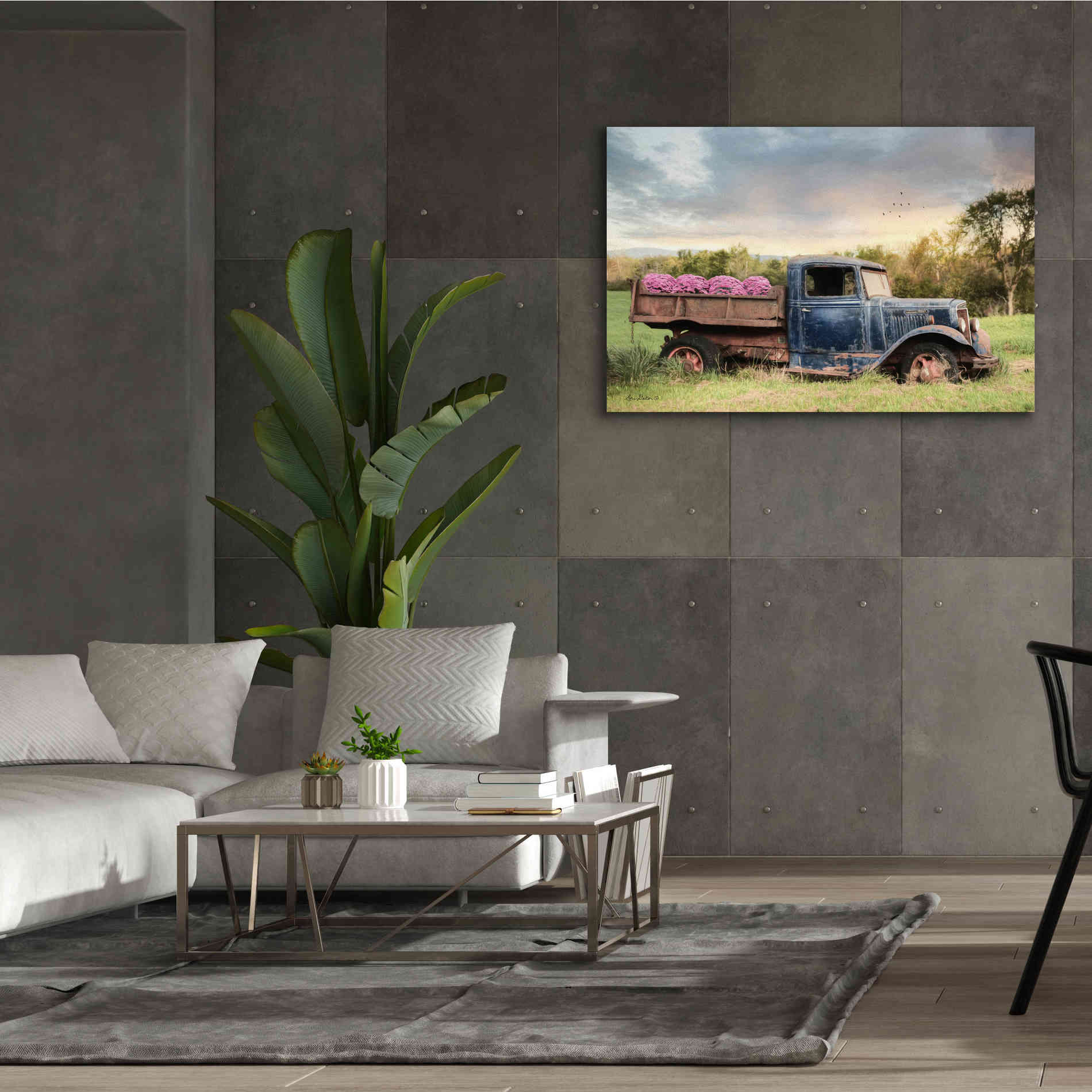 'Flower Delivery' by Lori Deiter, Canvas Wall Art,60 x 40