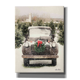 'Winter at the Tree Farm' by Lori Deiter, Canvas Wall Art