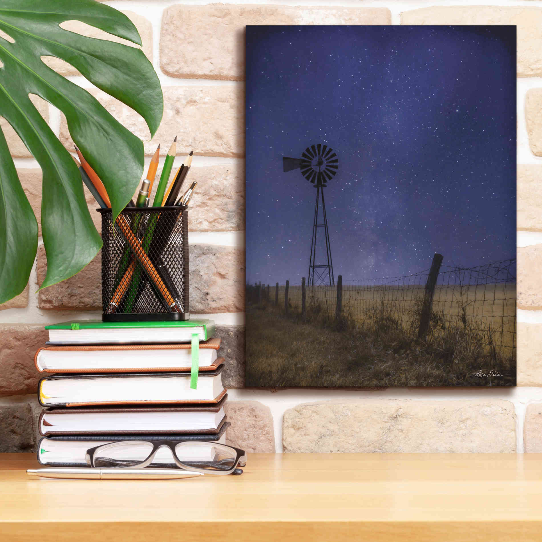 'Starlit Night' by Lori Deiter, Canvas Wall Art,12 x 16