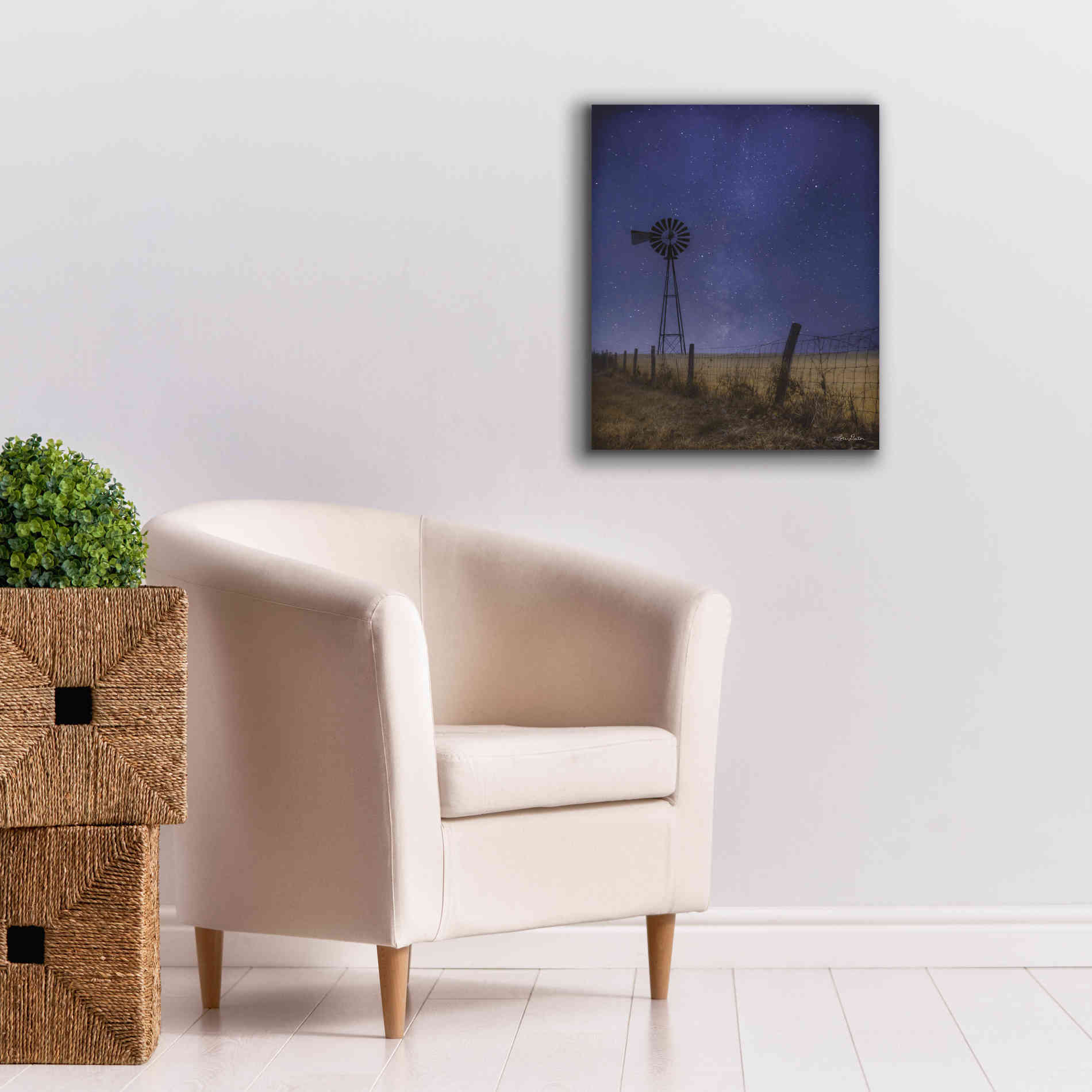 'Starlit Night' by Lori Deiter, Canvas Wall Art,20 x 24