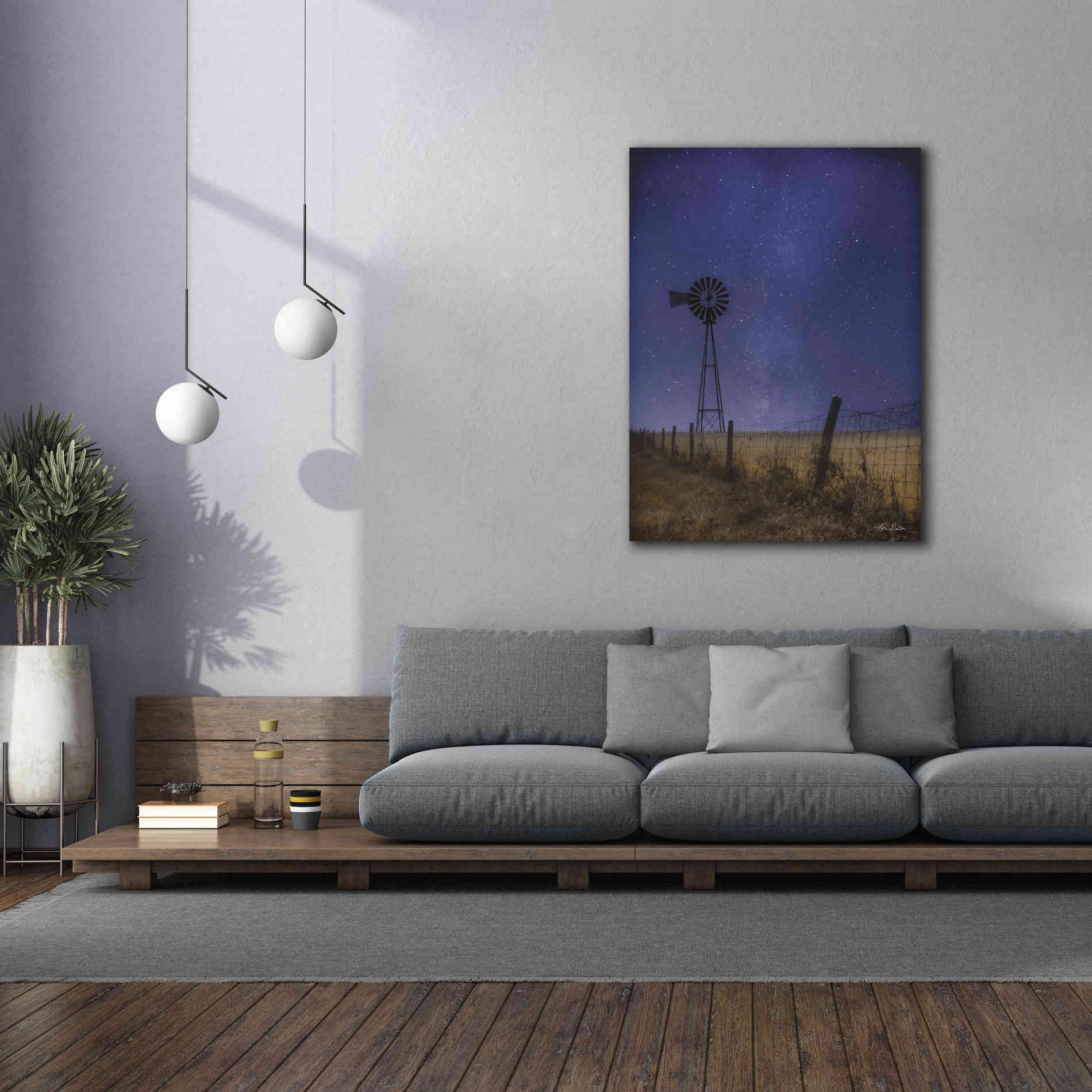 'Starlit Night' by Lori Deiter, Canvas Wall Art,40 x 54