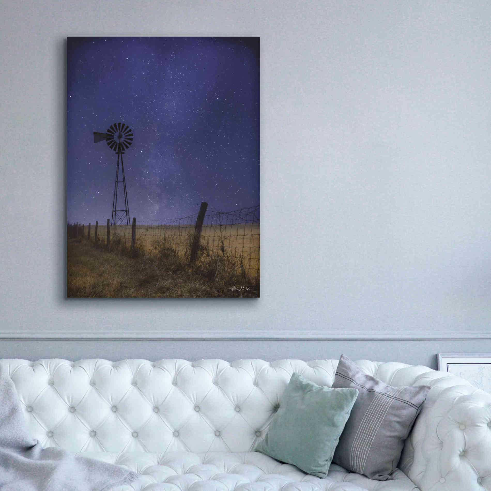 'Starlit Night' by Lori Deiter, Canvas Wall Art,40 x 54