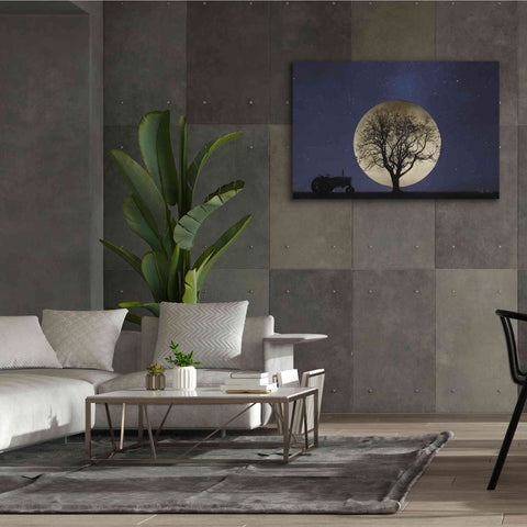 Image of 'Full Moon Country Night' by Lori Deiter, Canvas Wall Art,60 x 40