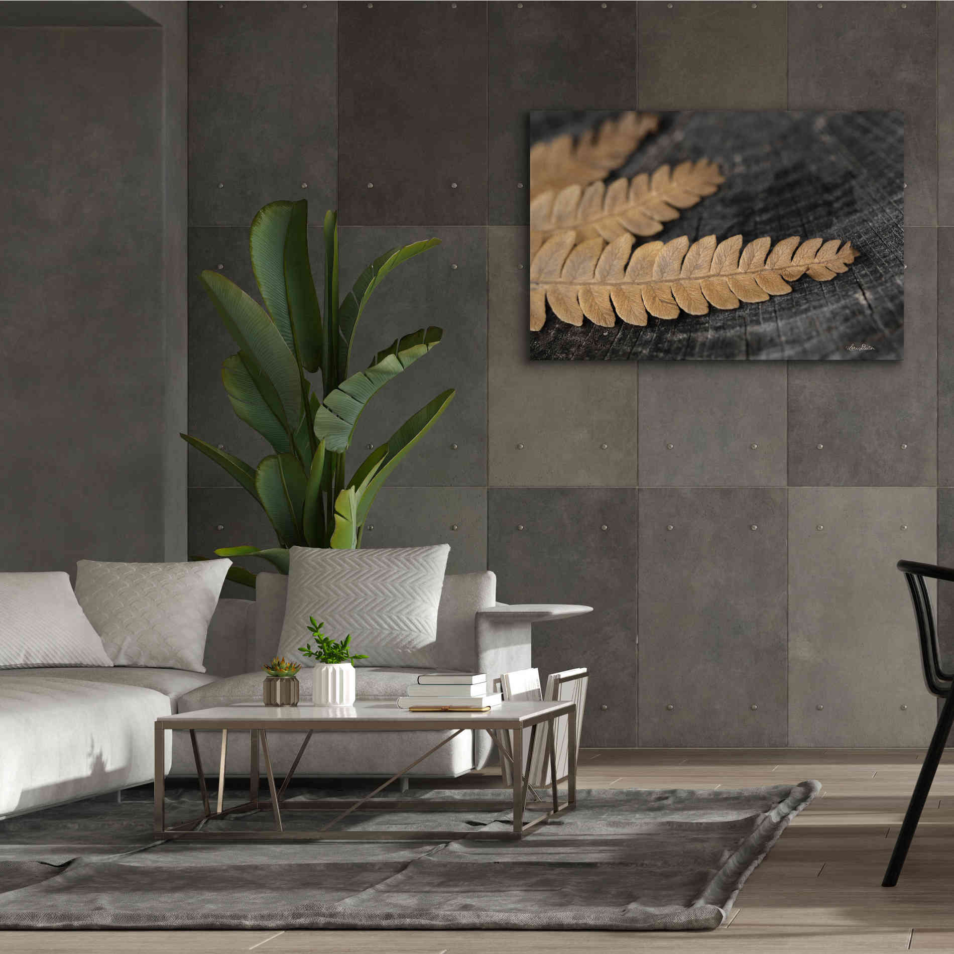 'Gold on Black V' by Lori Deiter, Canvas Wall Art,60 x 40