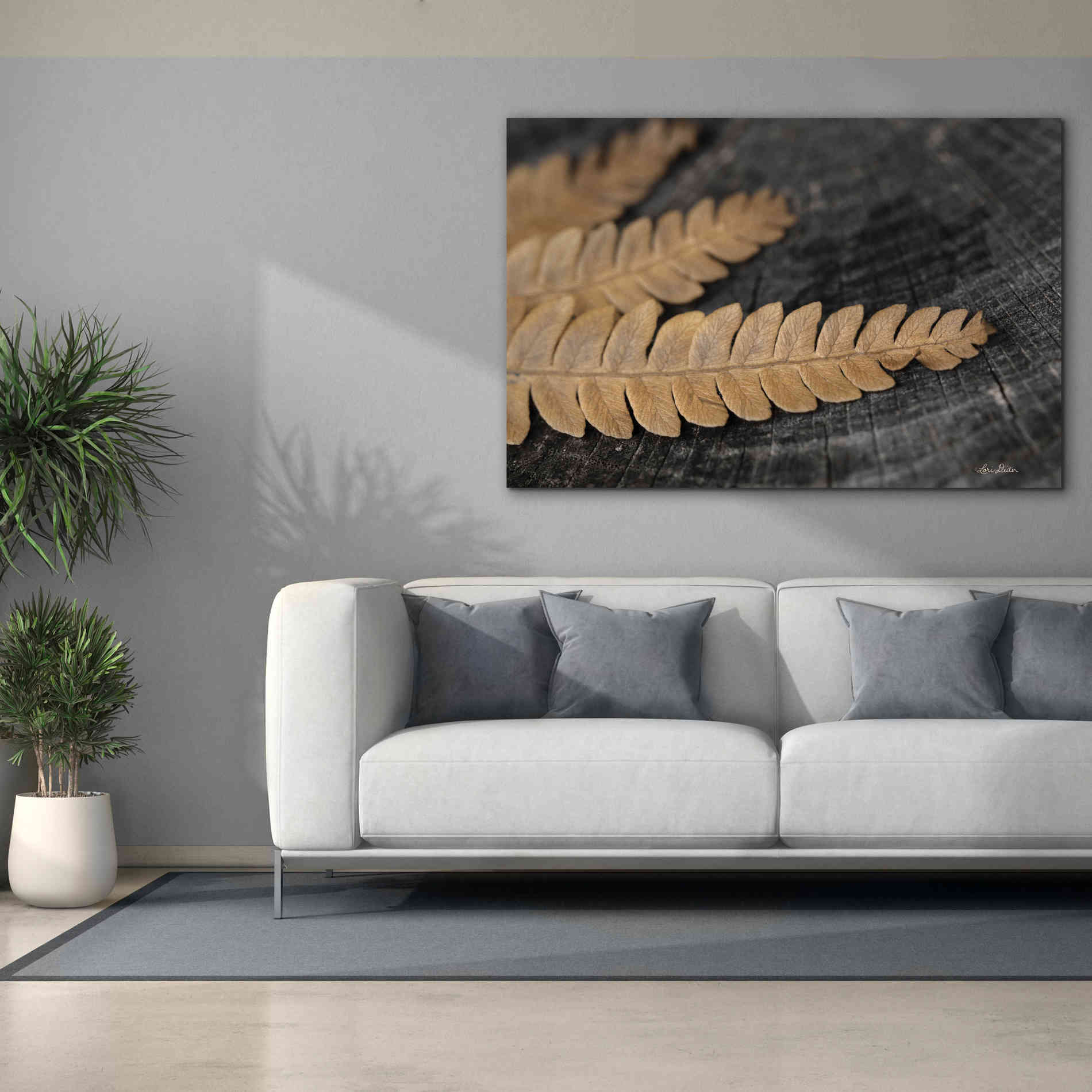 'Gold on Black V' by Lori Deiter, Canvas Wall Art,60 x 40