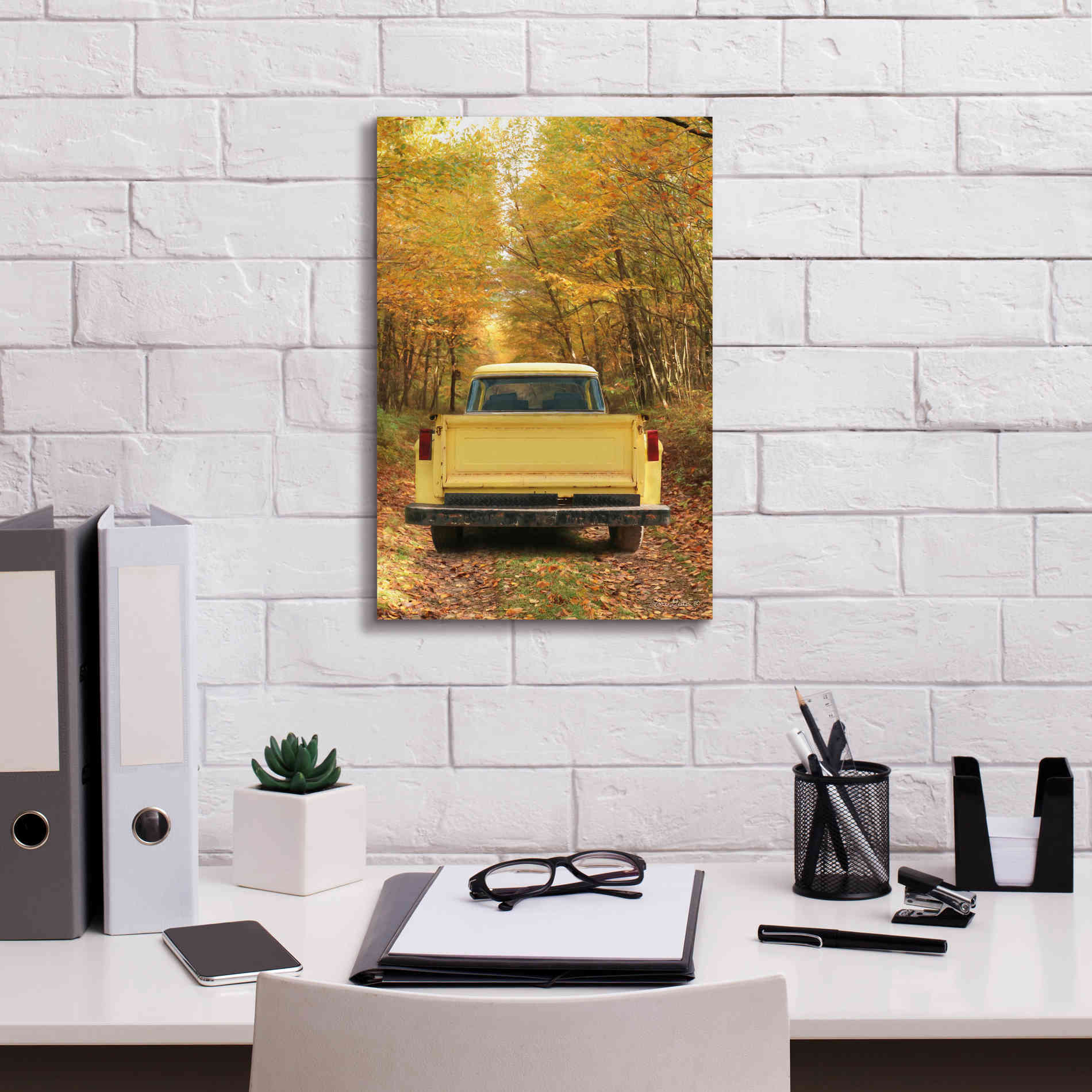 'The Season of Color' by Lori Deiter, Canvas Wall Art,12 x 18