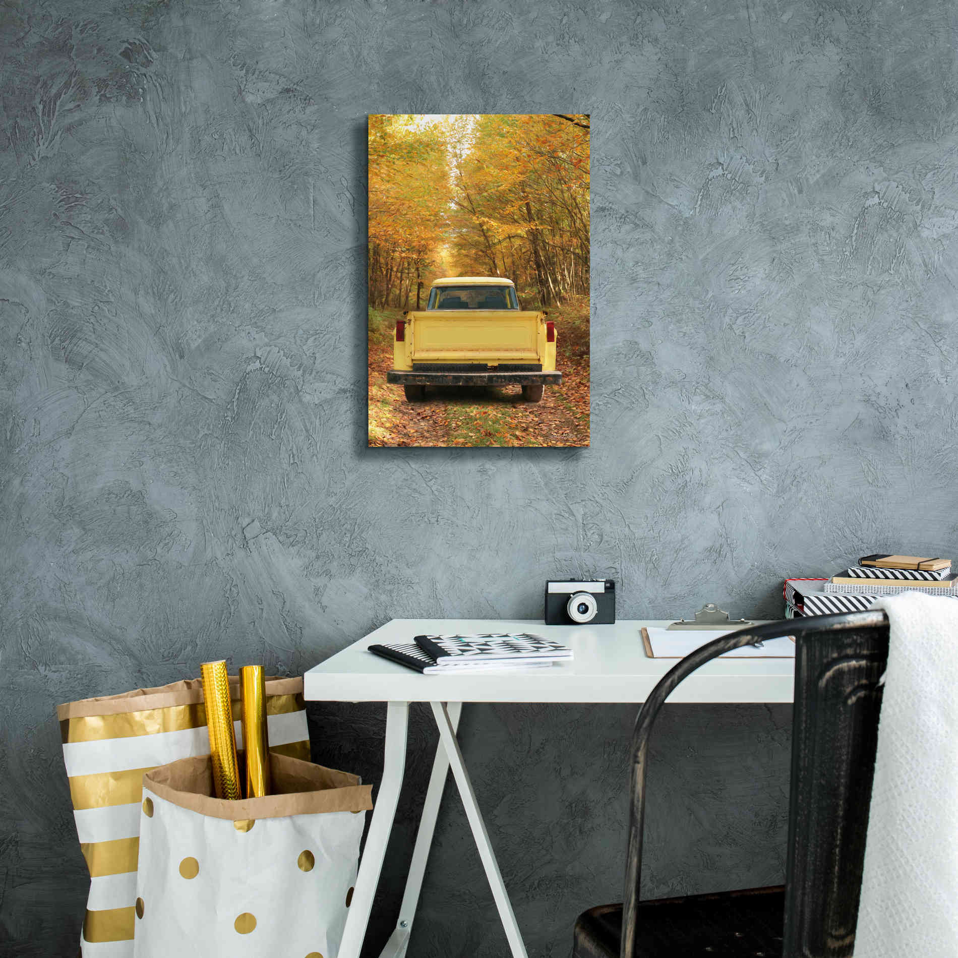 'The Season of Color' by Lori Deiter, Canvas Wall Art,12 x 18