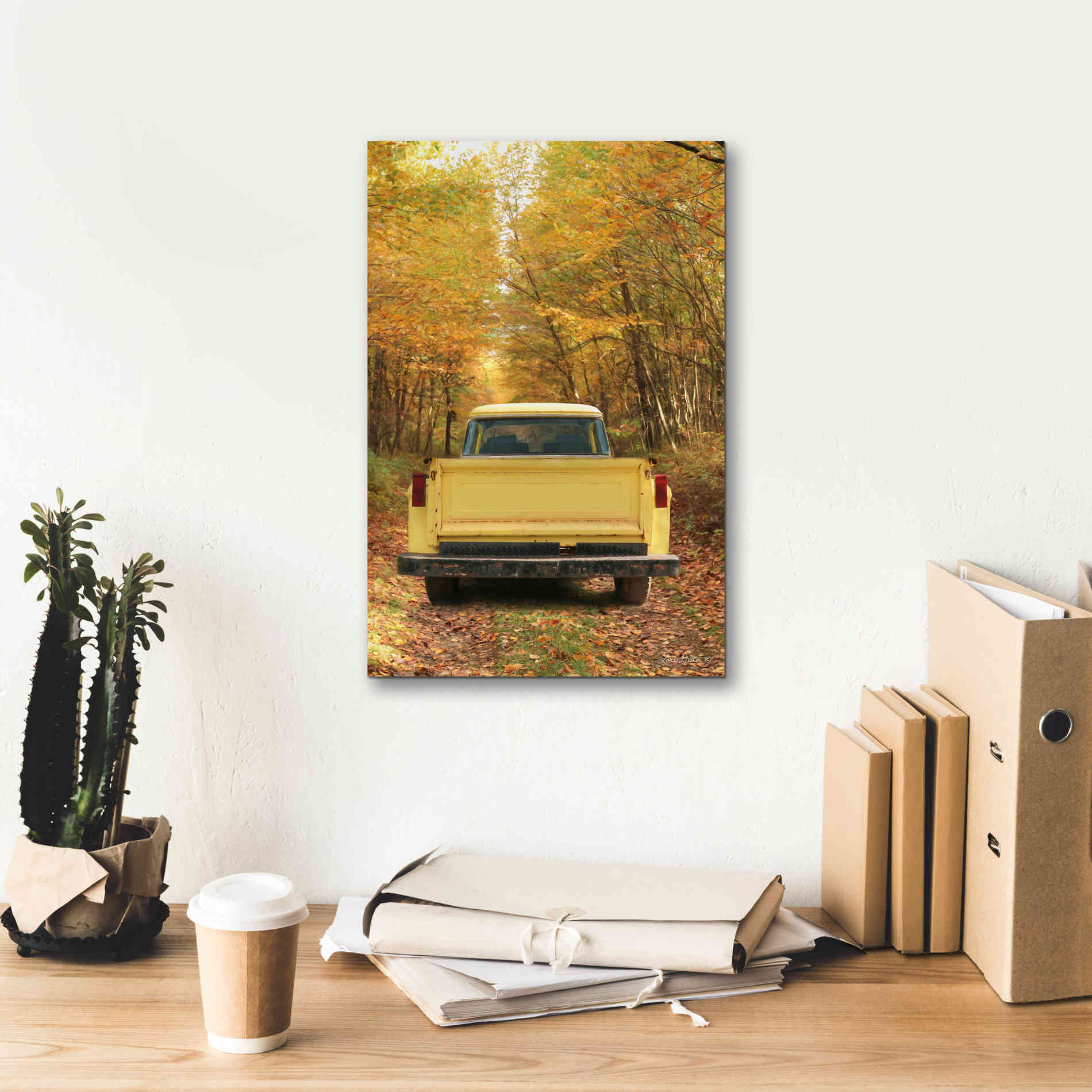 'The Season of Color' by Lori Deiter, Canvas Wall Art,12 x 18