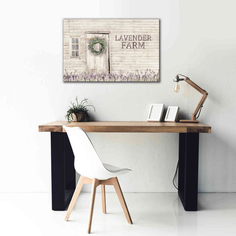 Image of 'Lavender Farm' by Lori Deiter, Canvas Wall Art,40 x 26