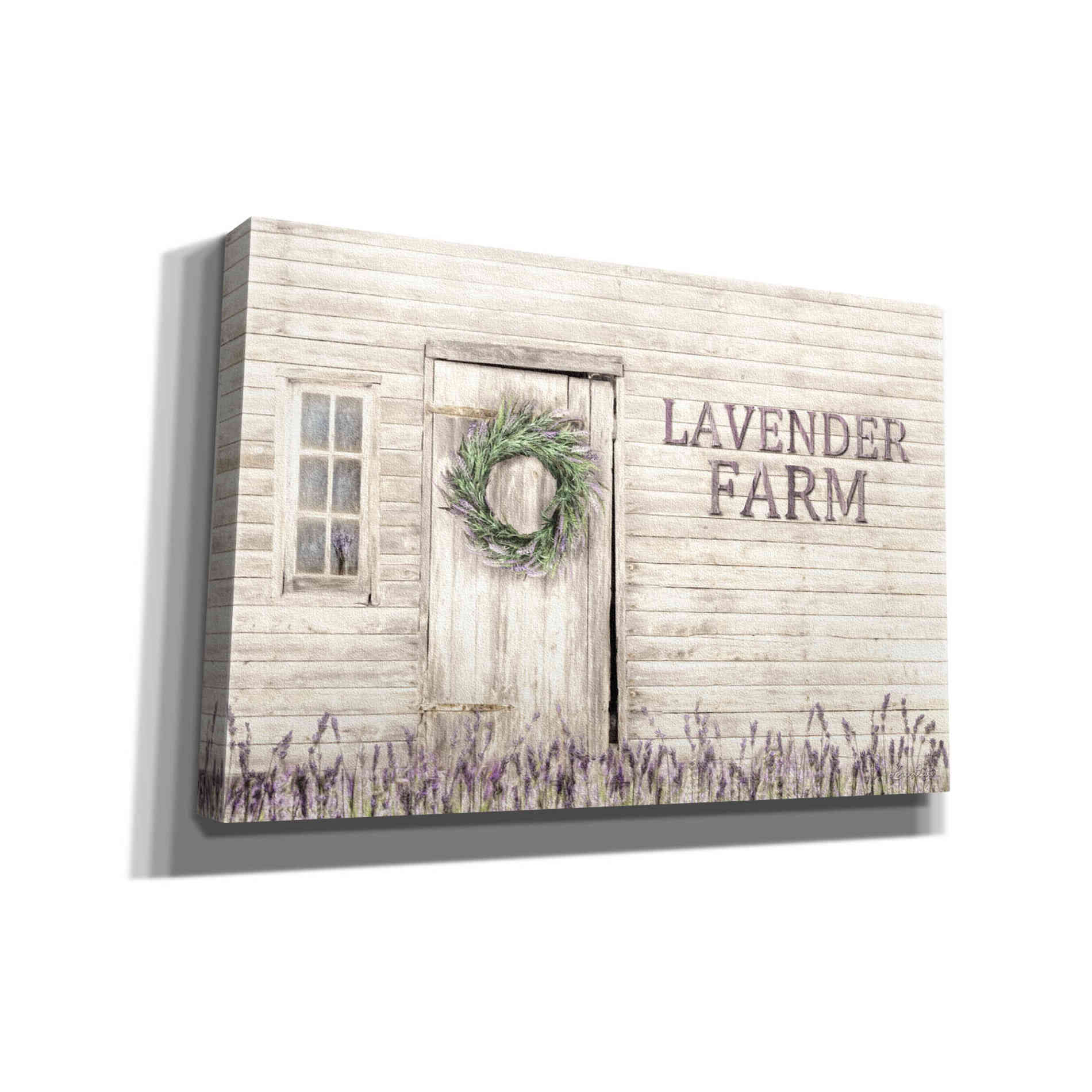 'Lavender Farm' by Lori Deiter, Canvas Wall Art