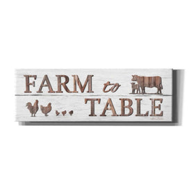 'Farm to Table' by Lori Deiter, Canvas Wall Art