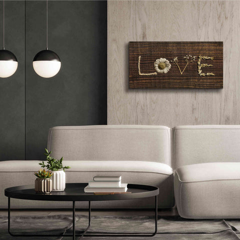 Image of 'Love is All You Need' by Lori Deiter, Canvas Wall Art,40 x 20