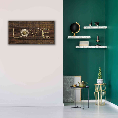 Image of 'Love is All You Need' by Lori Deiter, Canvas Wall Art,40 x 20