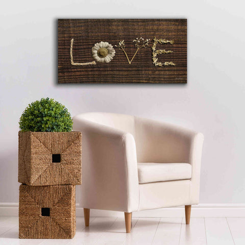 Image of 'Love is All You Need' by Lori Deiter, Canvas Wall Art,40 x 20