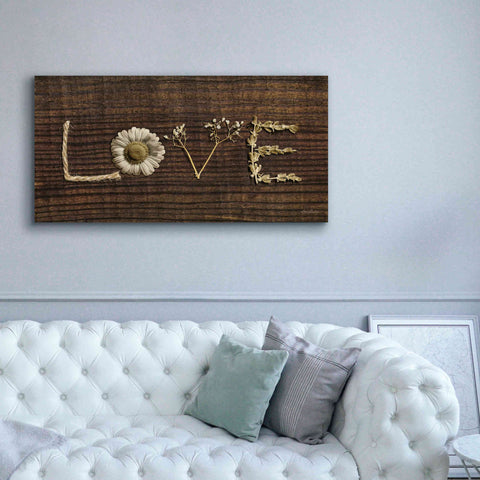 Image of 'Love is All You Need' by Lori Deiter, Canvas Wall Art,60 x 30