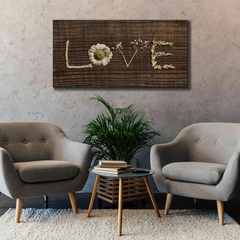 Image of 'Love is All You Need' by Lori Deiter, Canvas Wall Art,60 x 30
