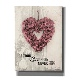 'A True Love Story' by Lori Deiter, Canvas Wall Art