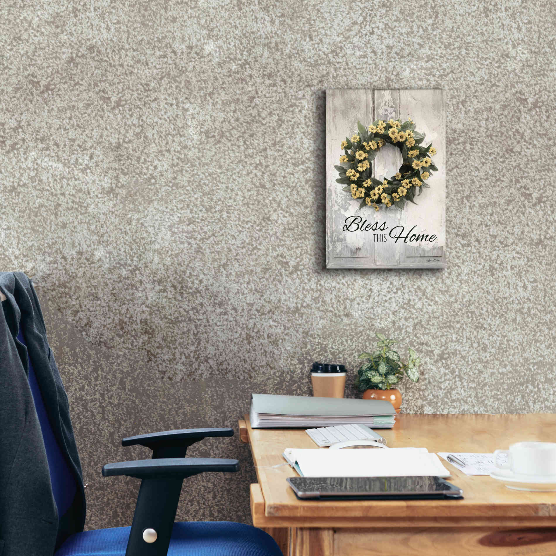 'Bless This Home' by Lori Deiter, Canvas Wall Art,12 x 18