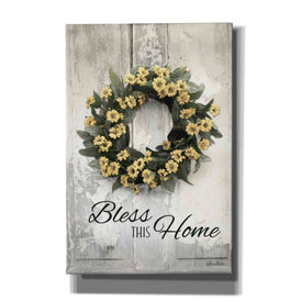 'Bless This Home' by Lori Deiter, Canvas Wall Art