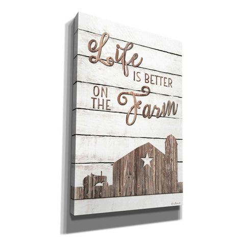 Image of 'Life is Better on the Farm' by Lori Deiter, Canvas Wall Art