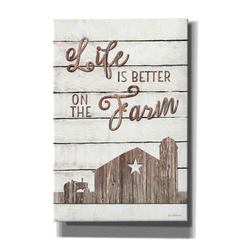 Image of 'Life is Better on the Farm' by Lori Deiter, Canvas Wall Art