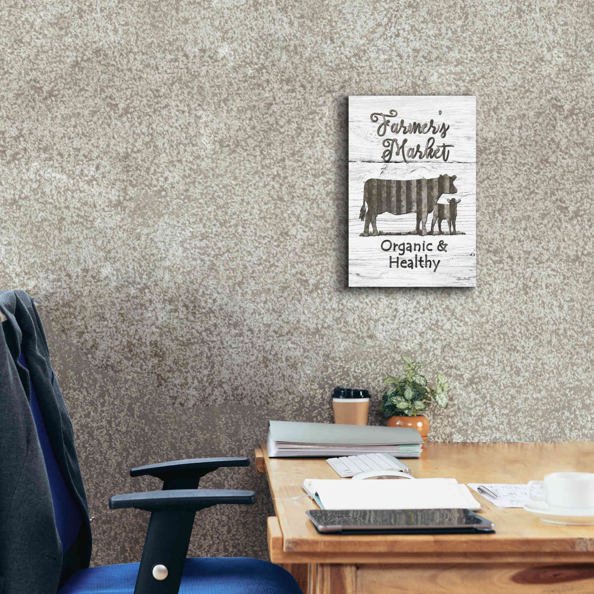 'Farmer's Market' by Lori Deiter, Canvas Wall Art,12 x 18