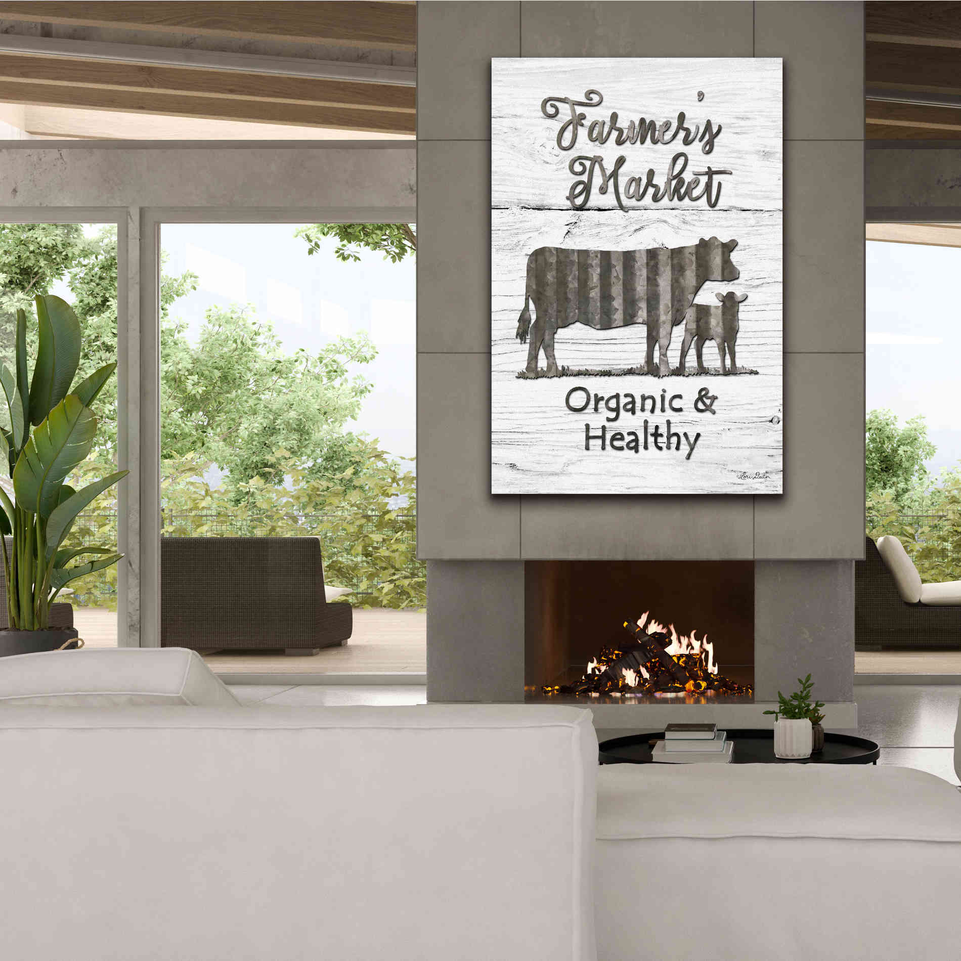 'Farmer's Market' by Lori Deiter, Canvas Wall Art,40 x 60