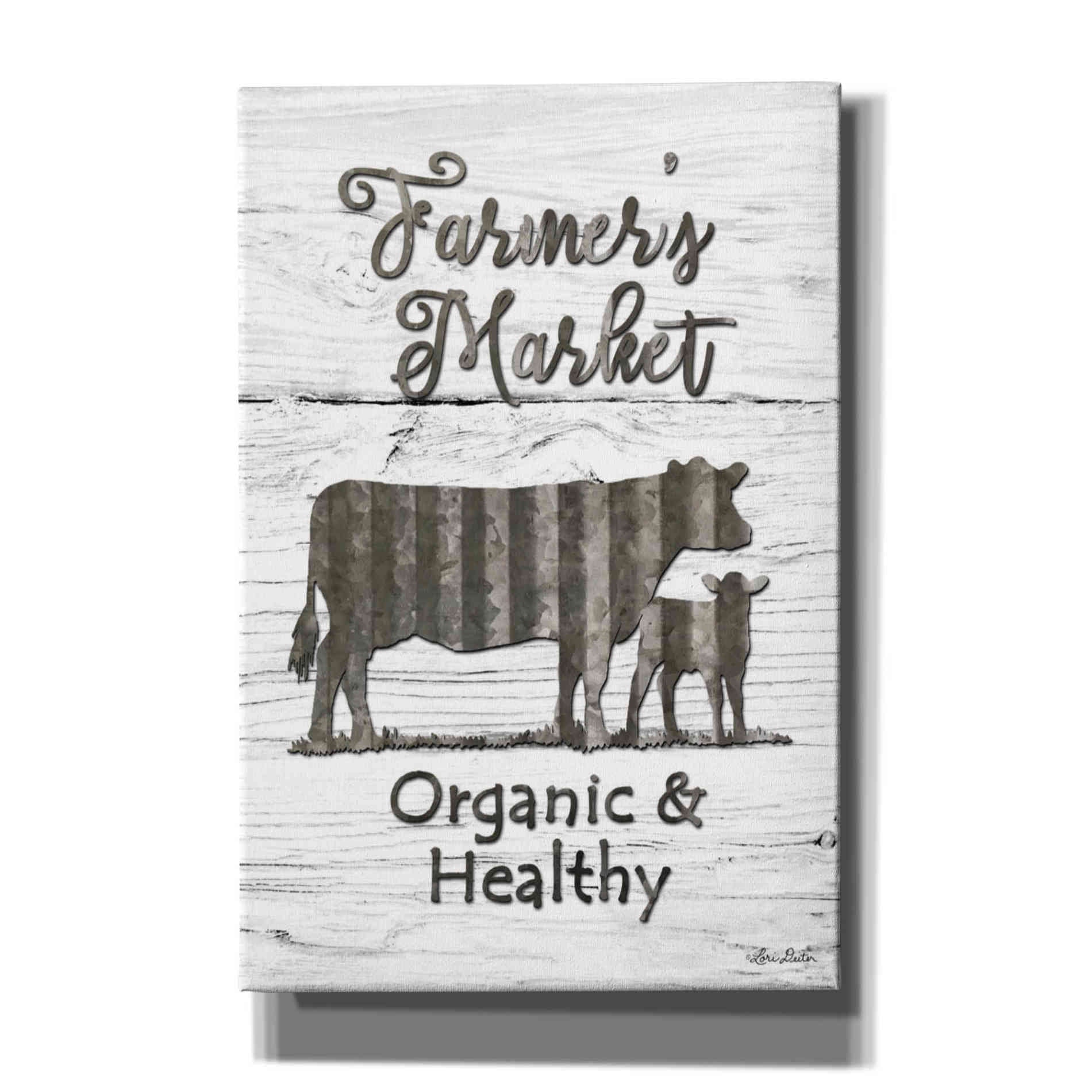 'Farmer's Market' by Lori Deiter, Canvas Wall Art
