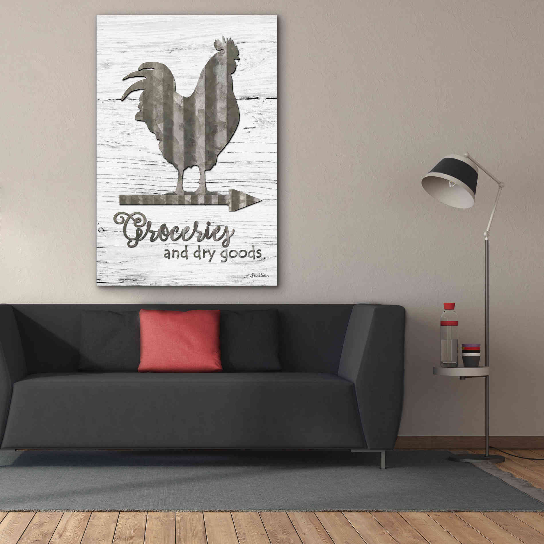 'Groceries' by Lori Deiter, Canvas Wall Art,40 x 60