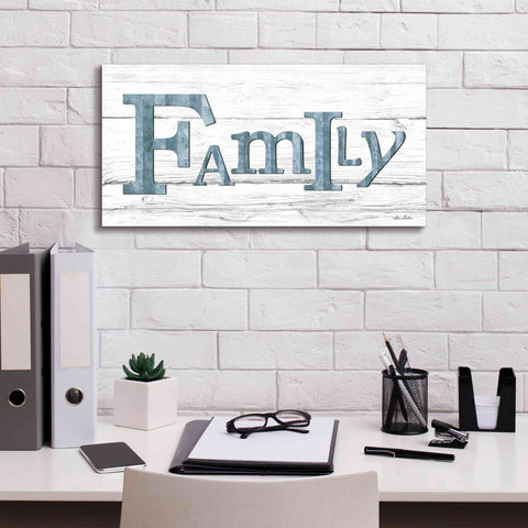 Image of 'Metal Family' by Lori Deiter, Canvas Wall Art,24 x 12