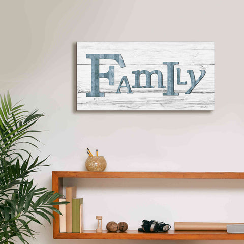 Image of 'Metal Family' by Lori Deiter, Canvas Wall Art,24 x 12