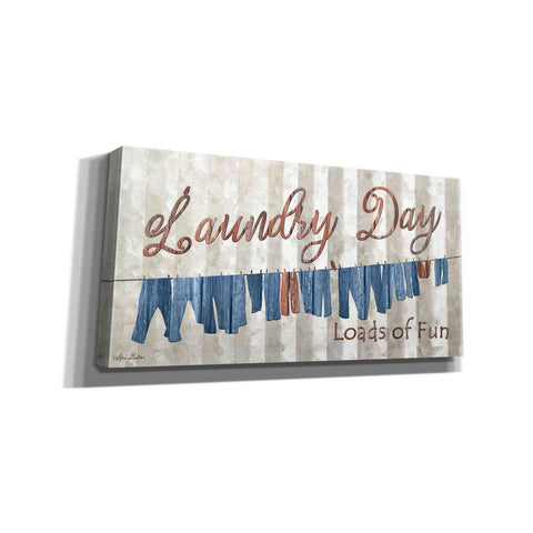 Image of 'Laundry Day Loads of Fun' by Lori Deiter, Canvas Wall Art