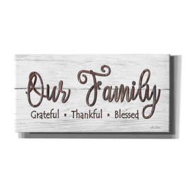 'Our Family' by Lori Deiter, Canvas Wall Art
