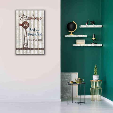 Image of 'Farmhouse Bed & Breakfast' by Lori Deiter, Canvas Wall Art,26 x 40