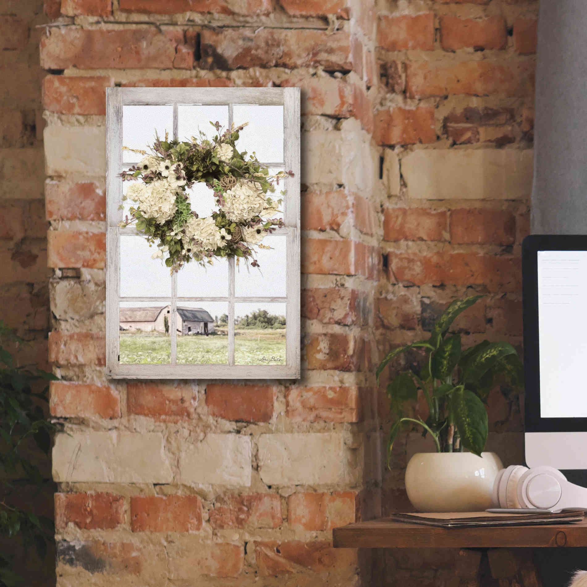 'Pleasant View' by Lori Deiter, Canvas Wall Art,12 x 18