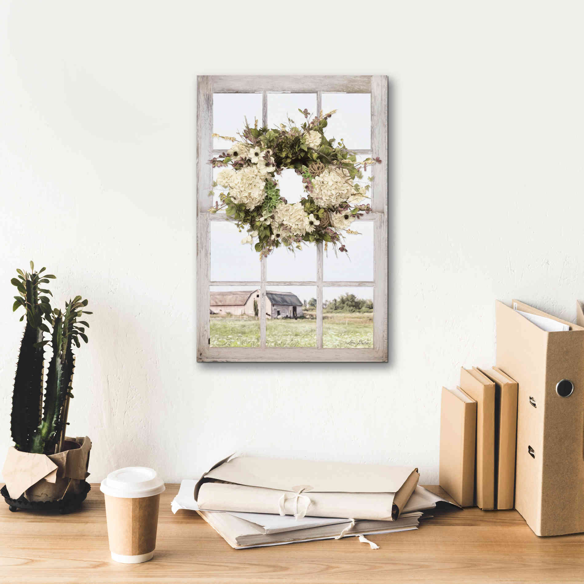 'Pleasant View' by Lori Deiter, Canvas Wall Art,12 x 18