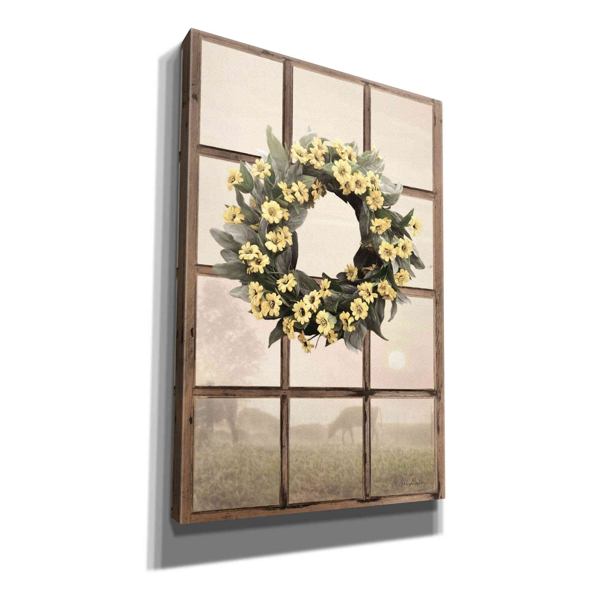 'Country Gazing' by Lori Deiter, Canvas Wall Art