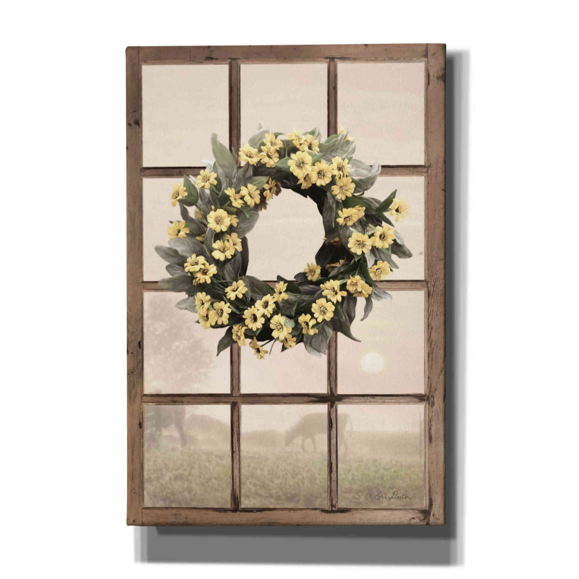 'Country Gazing' by Lori Deiter, Canvas Wall Art