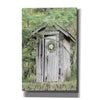 'Lavender Outhouse' by Lori Deiter, Canvas Wall Art