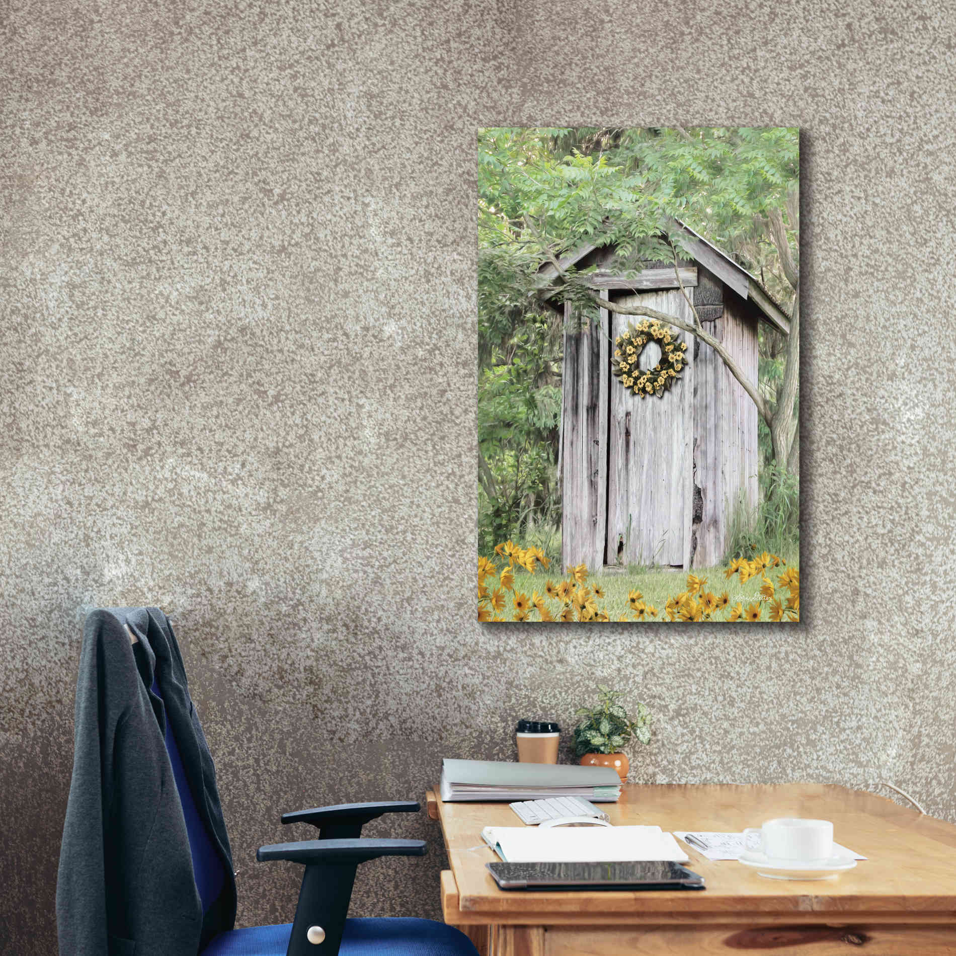 'Flower Power' by Lori Deiter, Canvas Wall Art,26 x 40