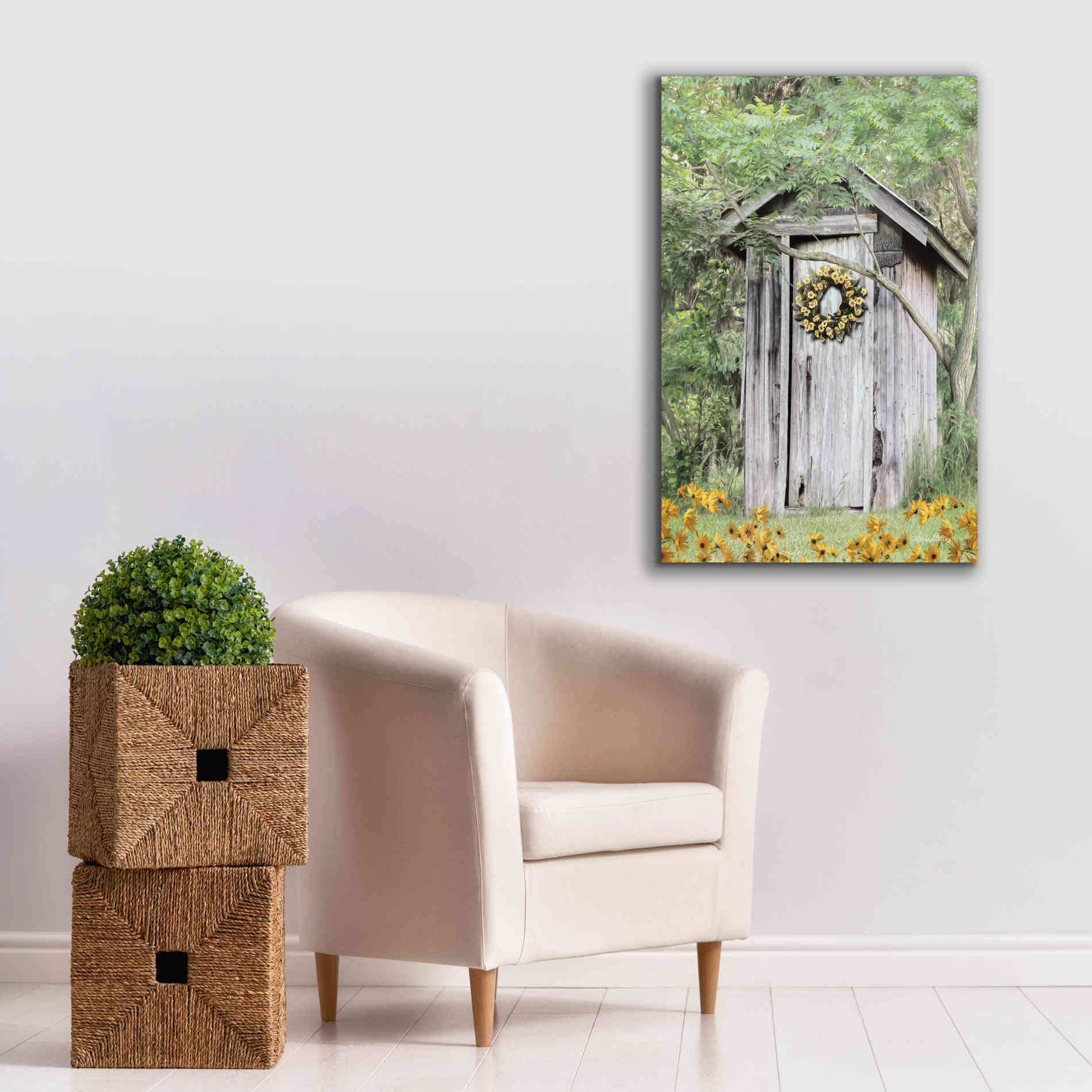 'Flower Power' by Lori Deiter, Canvas Wall Art,26 x 40