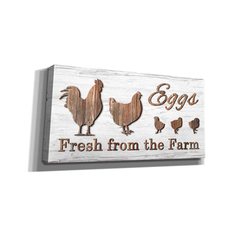 Image of 'Farm Fresh Eggs' by Lori Deiter, Canvas Wall Art
