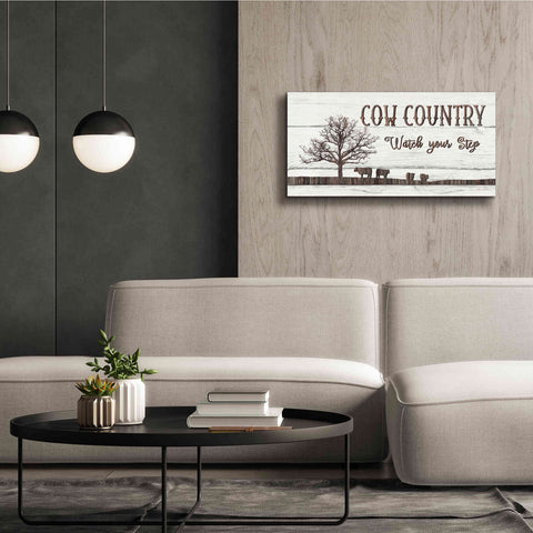 Image of 'Cow Country' by Lori Deiter, Canvas Wall Art,40 x 20