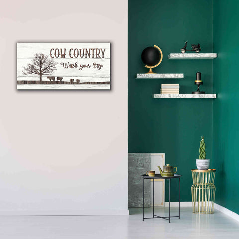 Image of 'Cow Country' by Lori Deiter, Canvas Wall Art,40 x 20