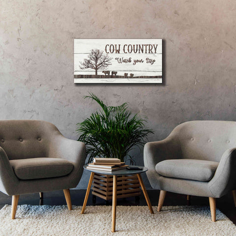 Image of 'Cow Country' by Lori Deiter, Canvas Wall Art,40 x 20