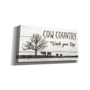'Cow Country' by Lori Deiter, Canvas Wall Art