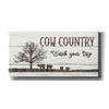 'Cow Country' by Lori Deiter, Canvas Wall Art