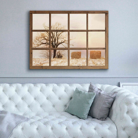 Image of 'View of Winter Fields' by Lori Deiter, Canvas Wall Art,54 x 40