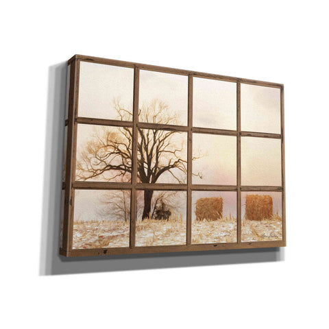 Image of 'View of Winter Fields' by Lori Deiter, Canvas Wall Art