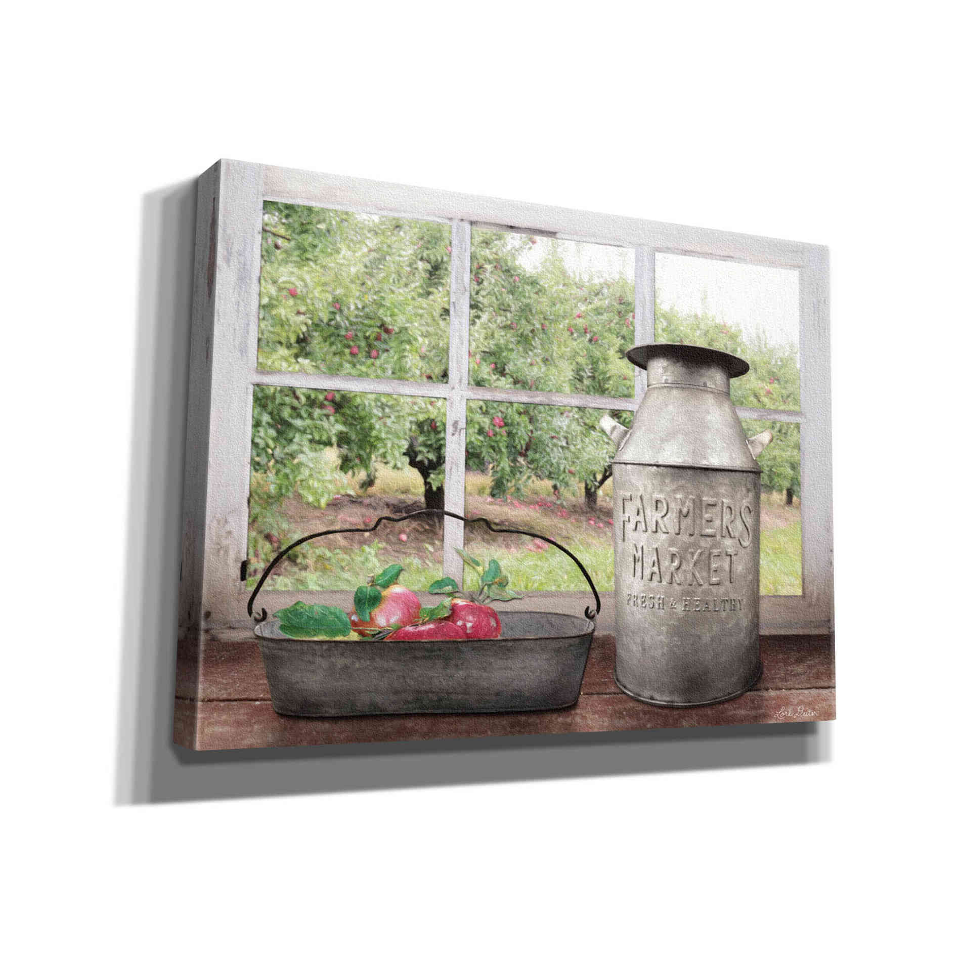 'Apple Orchard' by Lori Deiter, Canvas Wall Art